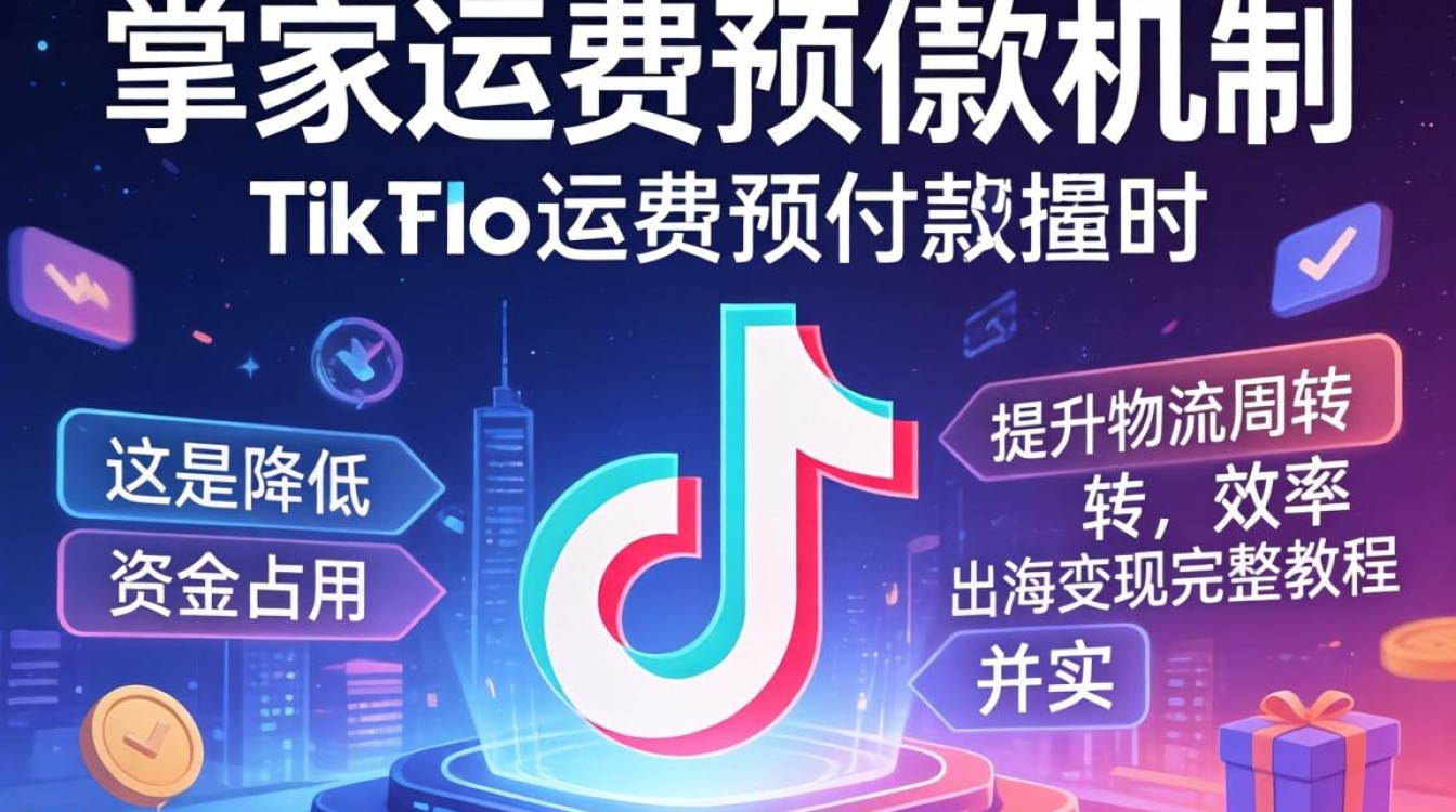 TikTok 运费预付款怎么操作