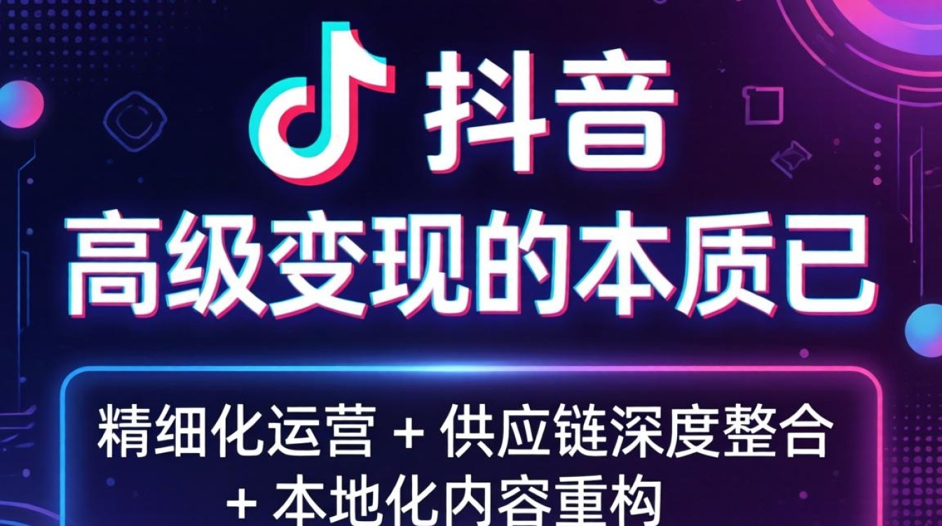 TikTok 高级变现玩法与运营进阶全解析