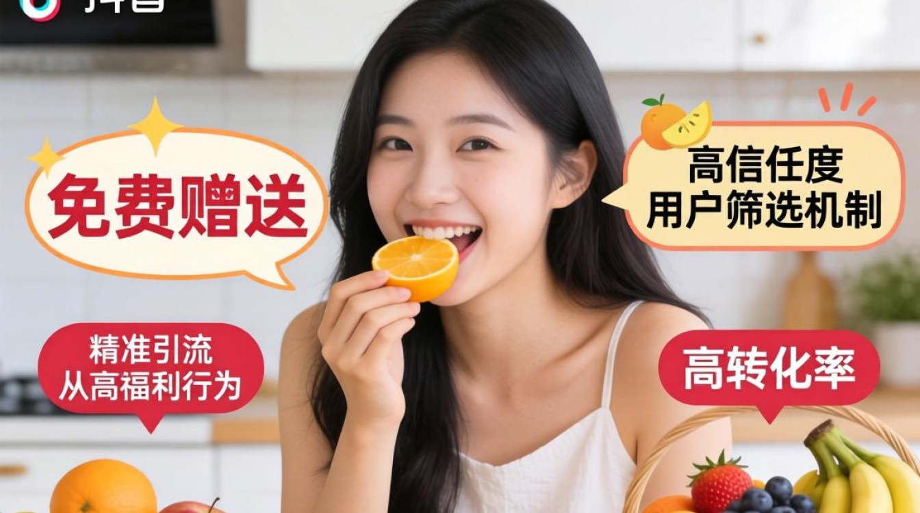 抖音怎么给粉丝送水果吃