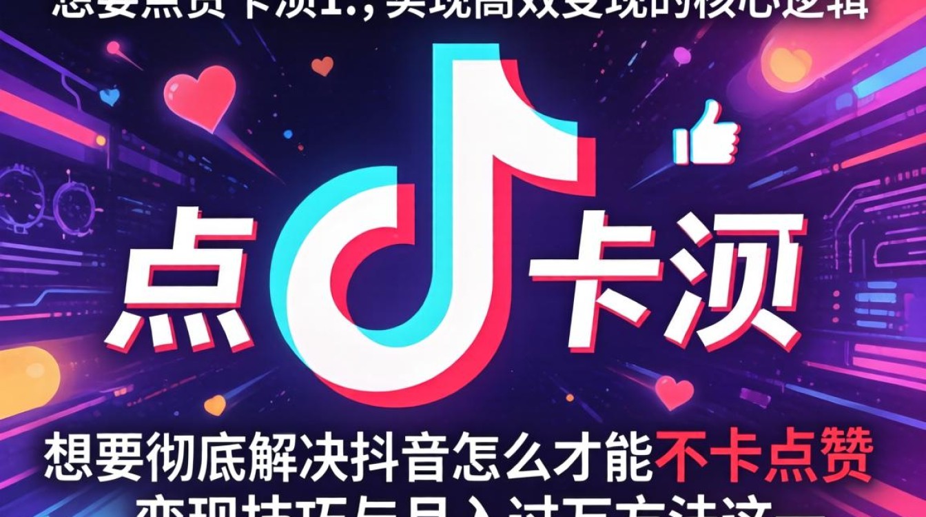 抖音怎么才能不卡点赞