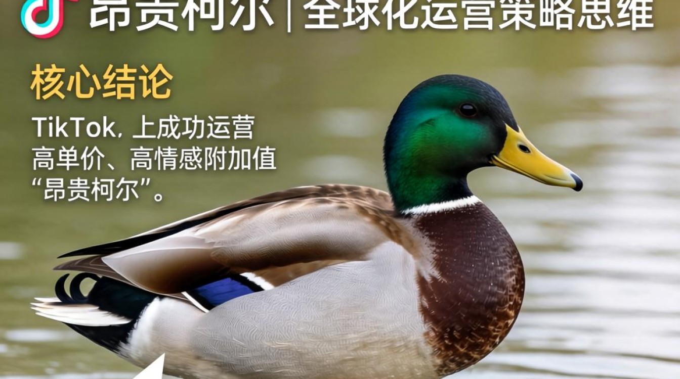 TikTok 昂贵柯尔鸭 全球化运营策略思维