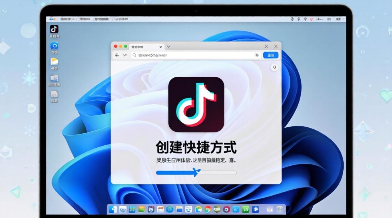 TikTok 怎么加载到桌面