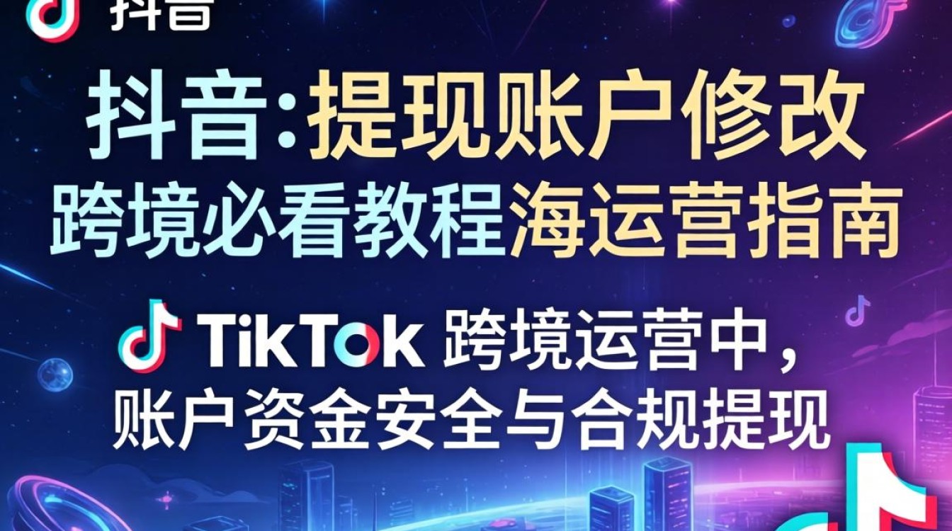 TikTok 提现账户怎么修改
