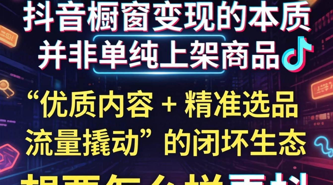 怎么样弄抖音橱窗商品