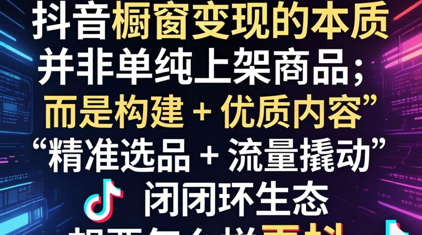 怎么样弄抖音橱窗商品