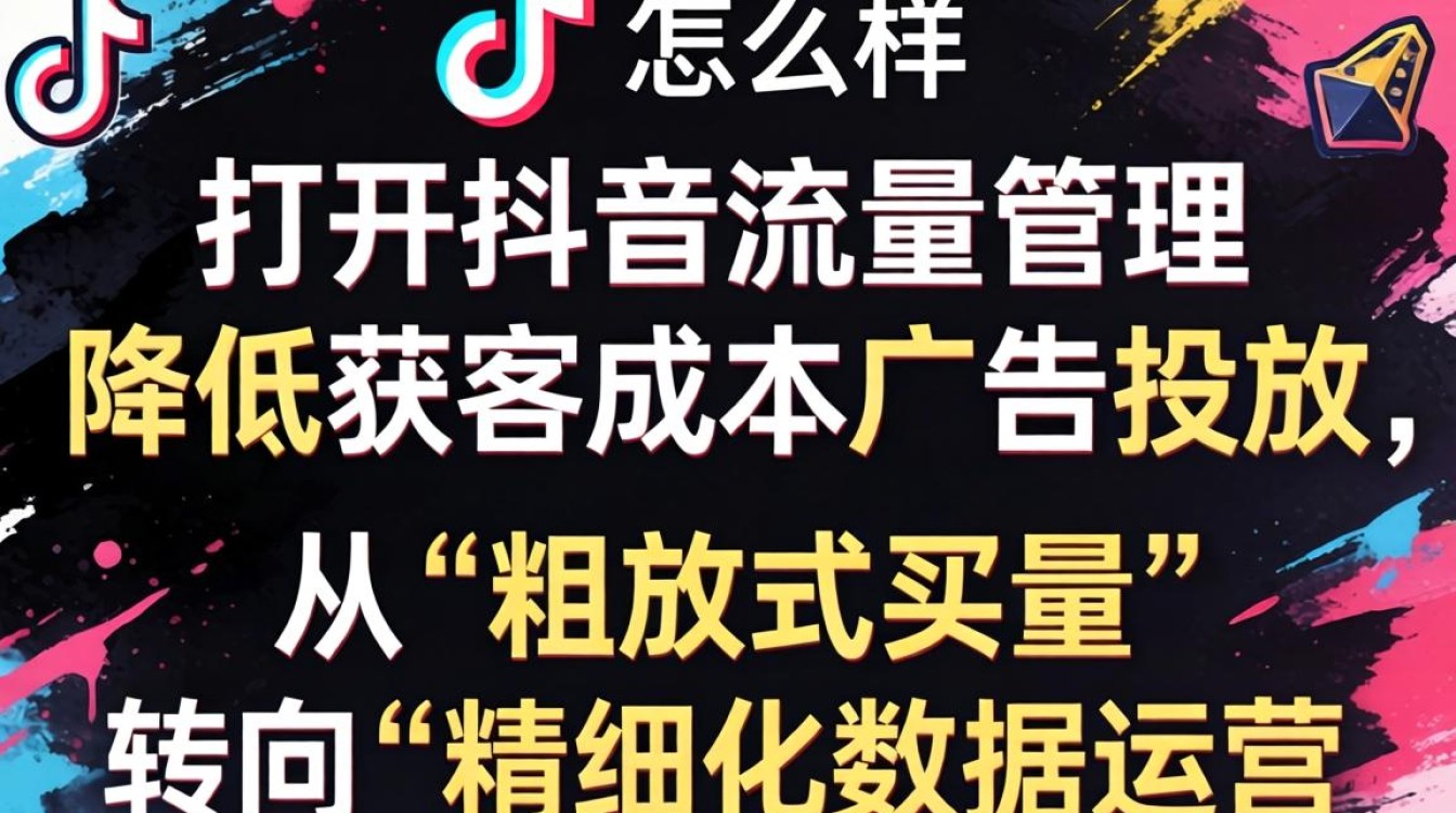 怎么样打开抖音流量管理降低获客成本广告投放