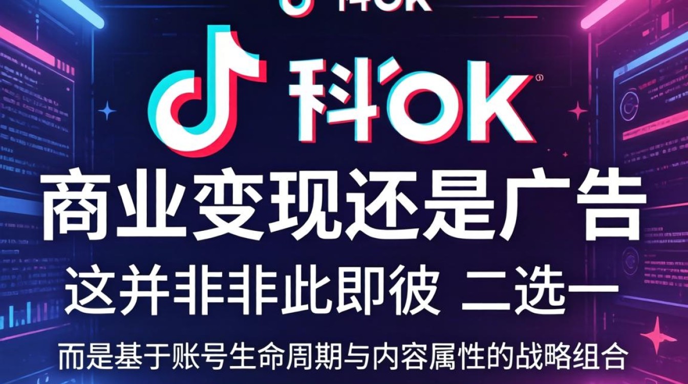 TikTok 商业变现还是广告