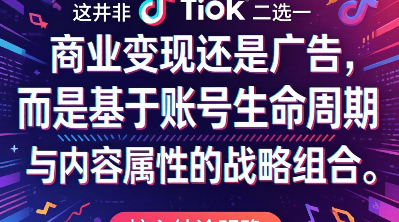 TikTok 商业变现还是广告