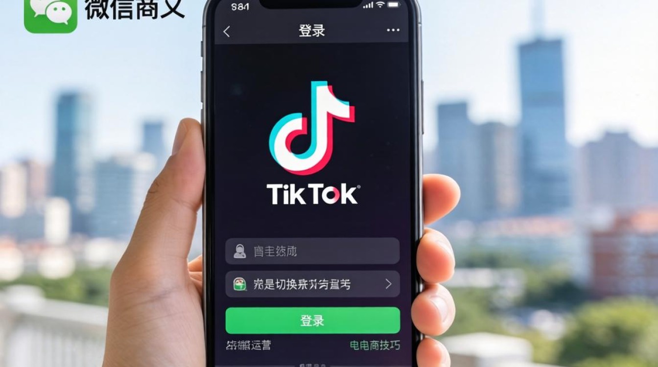 微信里怎么登录 tiktok