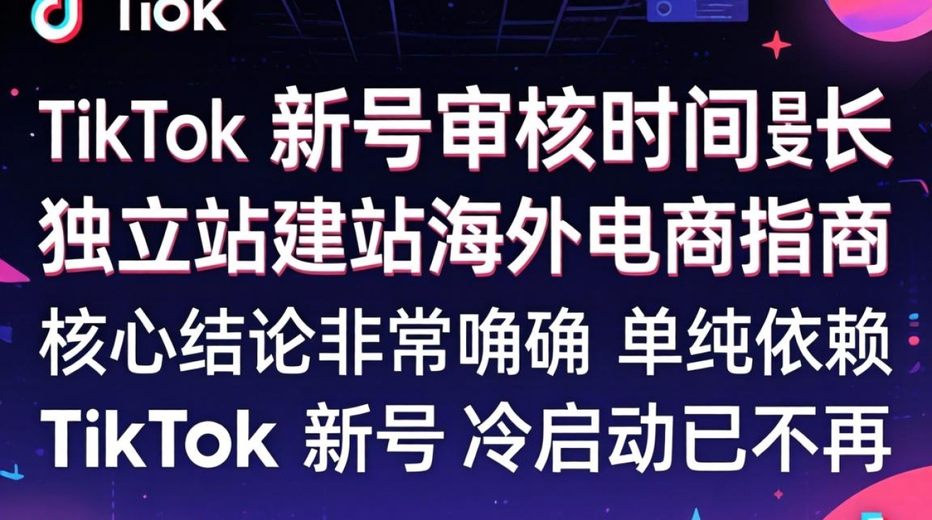 TikTok 新号审核时间过长怎么办
