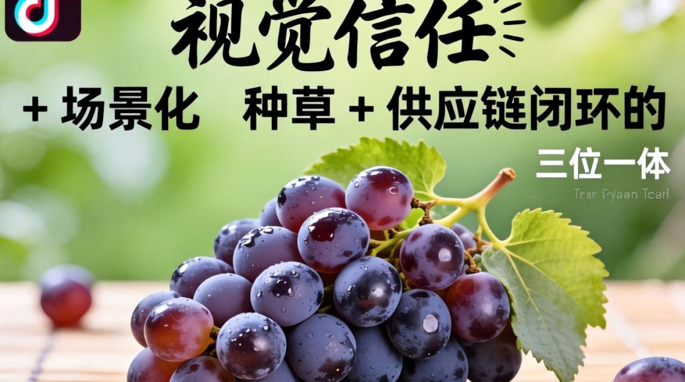 抖音卖葡萄变现模式与盈利方向