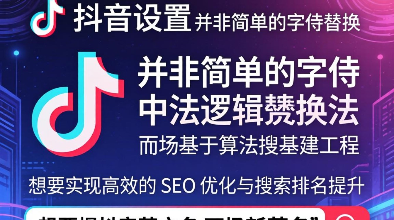 抖音英文名设置教程与搜索排名优化