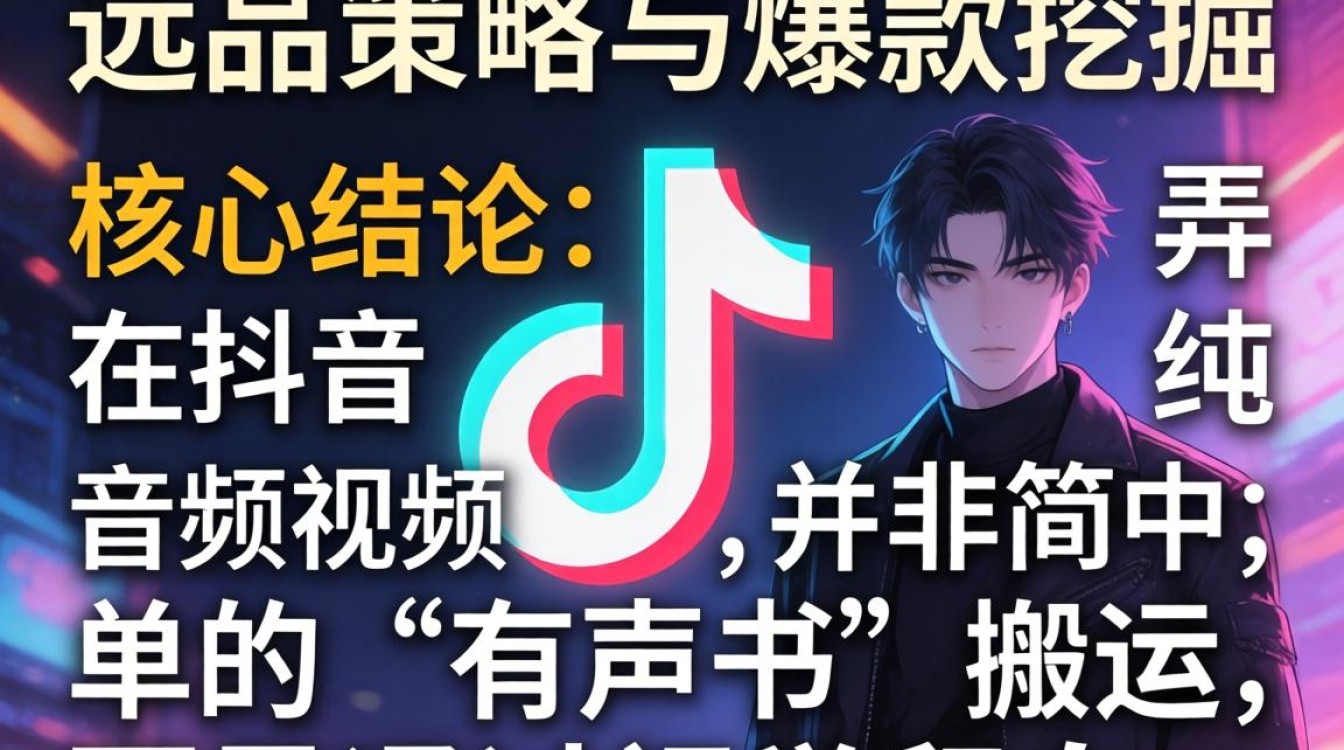 抖音只放音频怎么弄