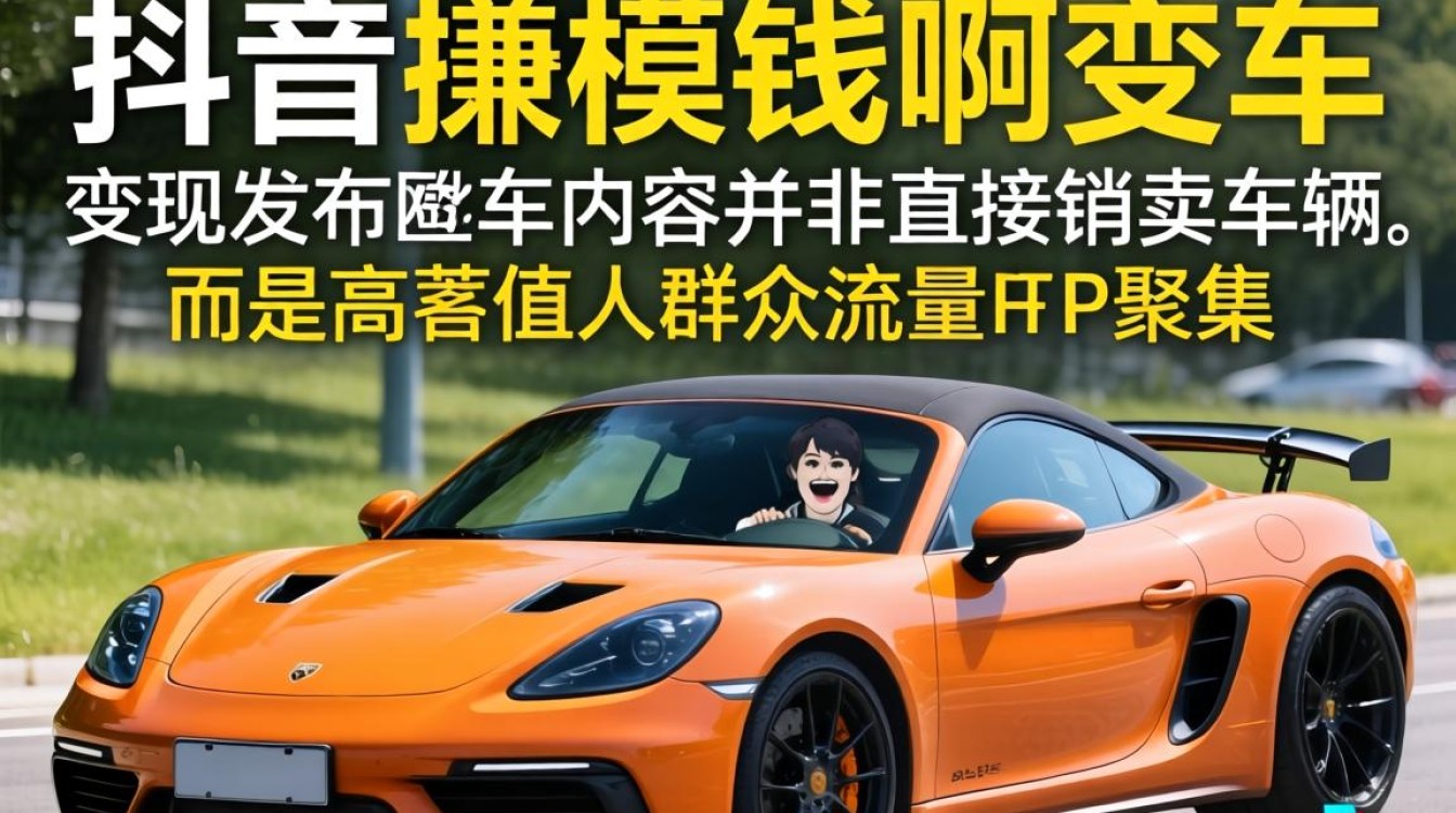 抖音跑车变现模式与盈利方向