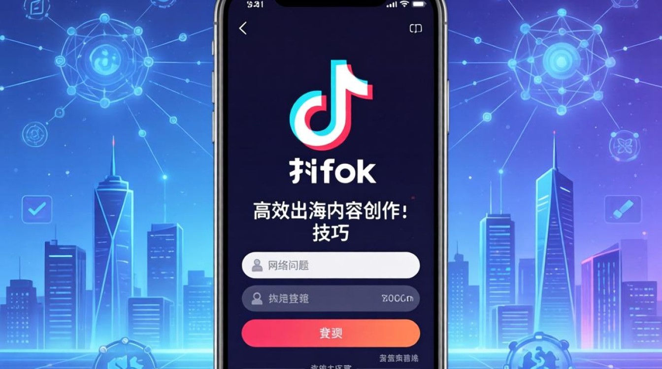 TikTok 登录显示网络问题怎么办