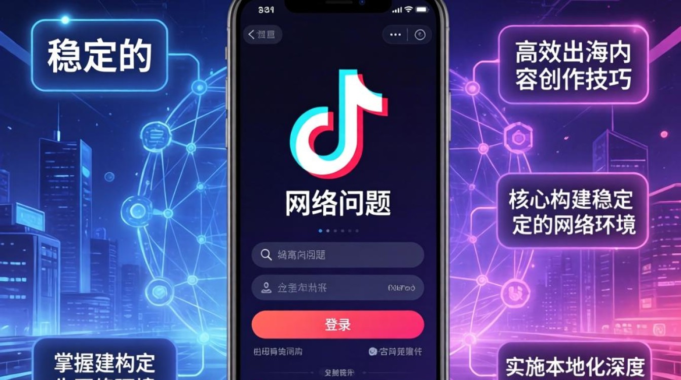 TikTok 登录显示网络问题怎么办