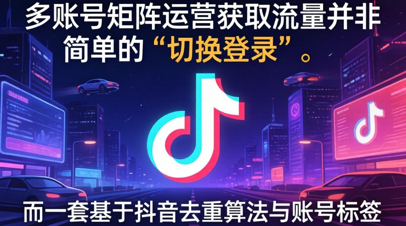 抖音多账号运营流量算法分析与实操技巧
