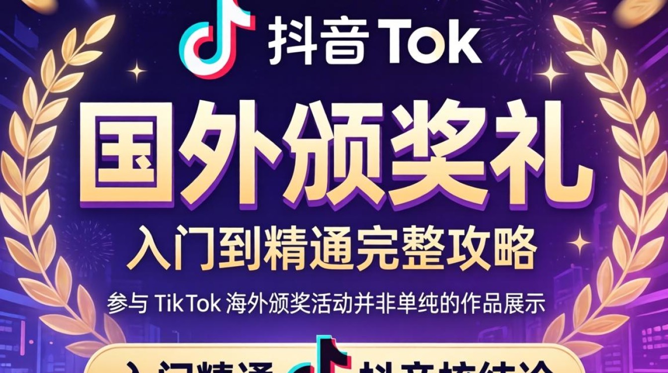 TikTok 国外颁奖礼从入门到精通完整攻略