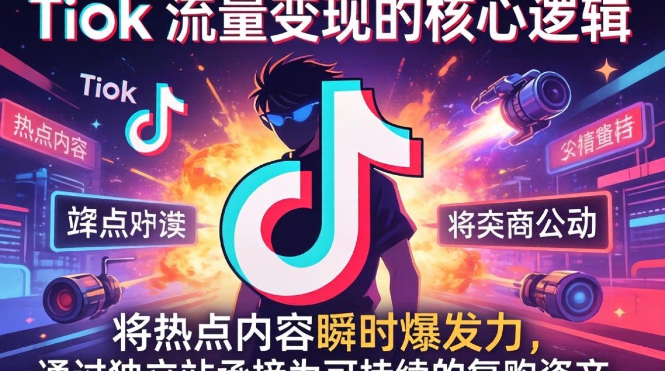 TikTok 跟热点内容创作独立站建站海外电商指南