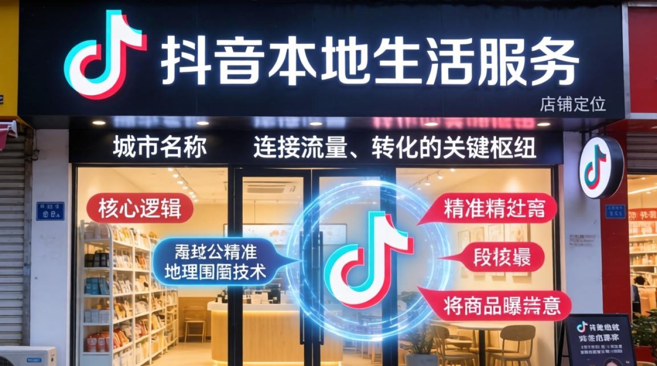 抖音店铺怎么添加城市定位