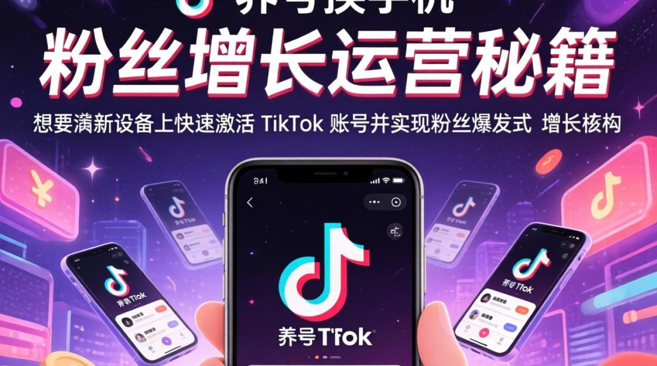 TikTok 养号换手机粉丝增长运营秘籍