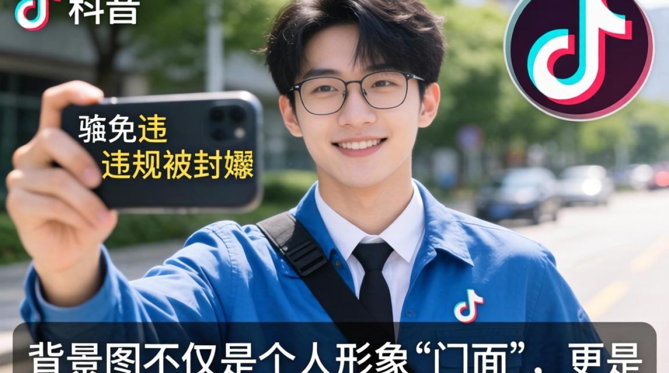 抖音背景图怎么选择图片避免违规