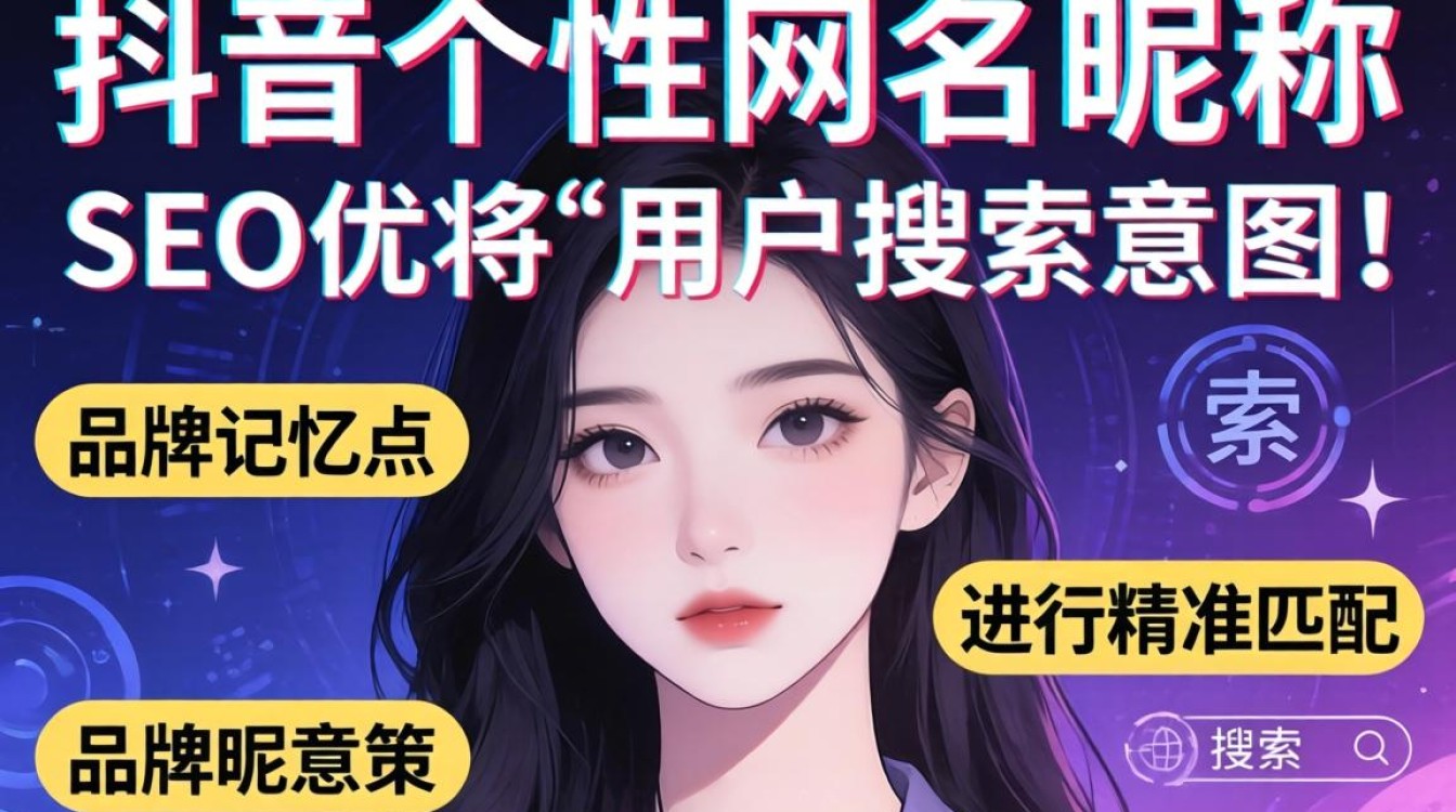 怎么做抖音个性网名昵称 SEO 优化与搜索排名