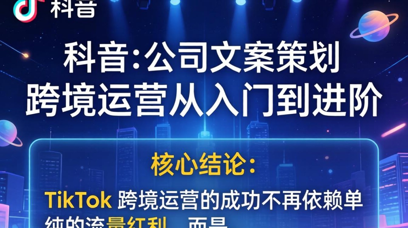 TikTok 公司的文案策划 跨境运营从入门到进阶