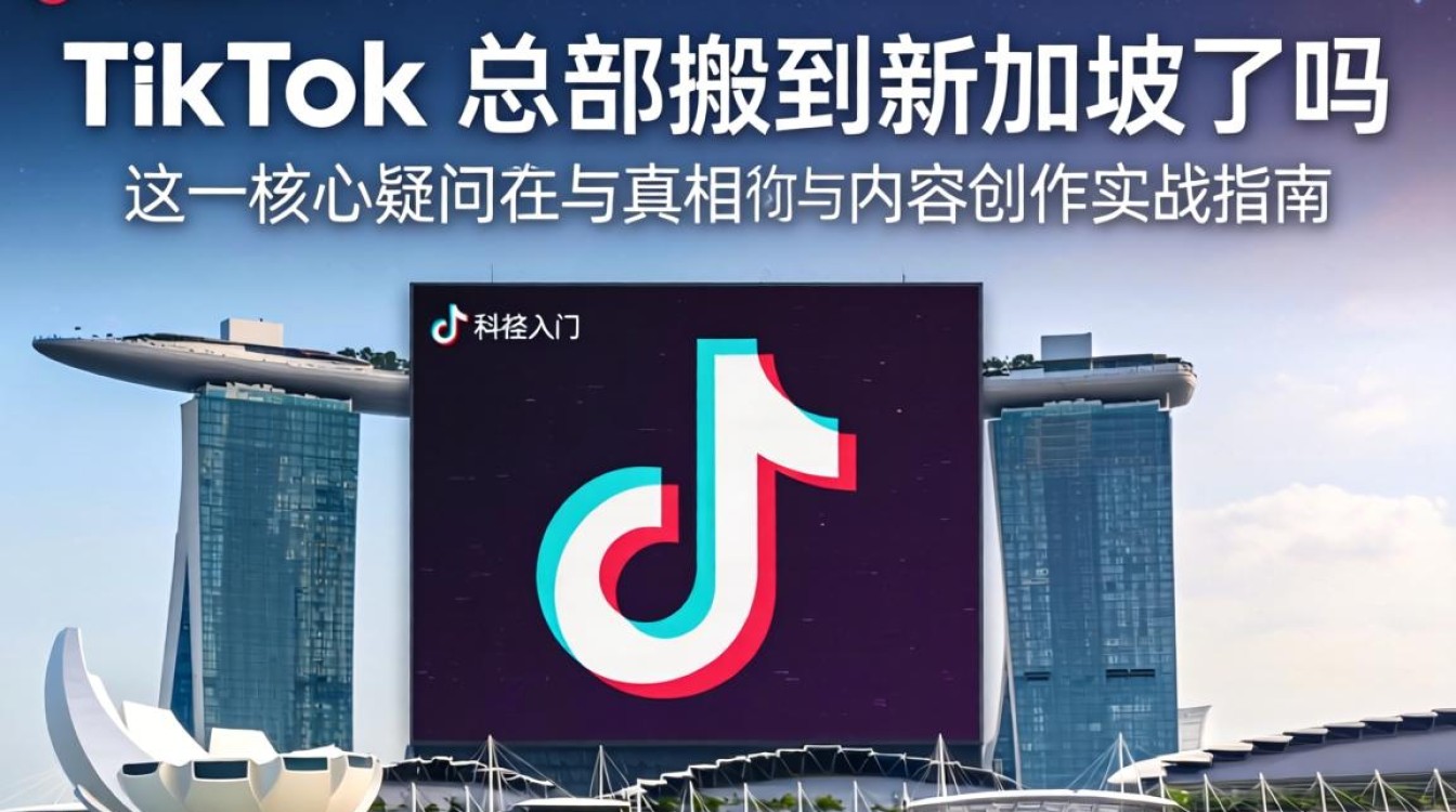 TikTok 总部搬到新加坡了吗