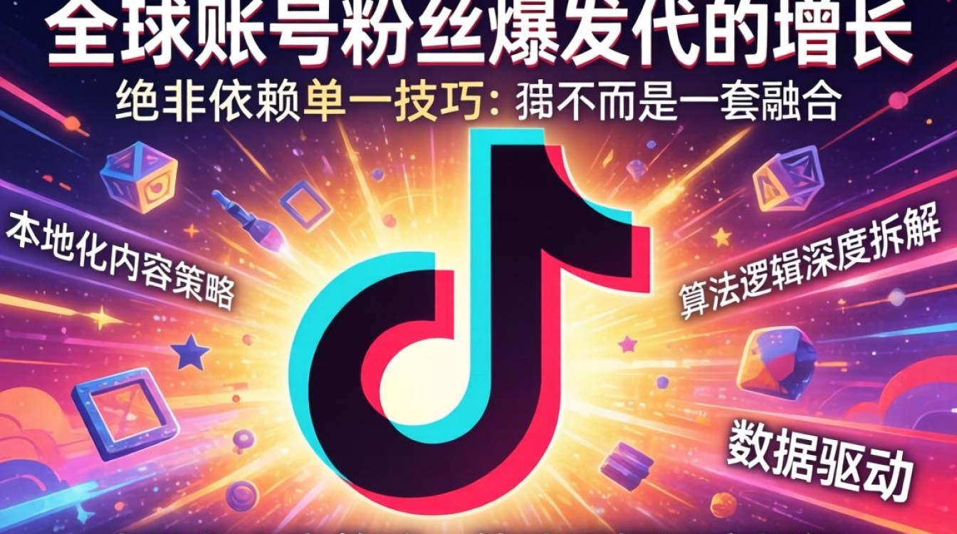 全球账号粉丝增长秘籍与快速涨粉技巧
