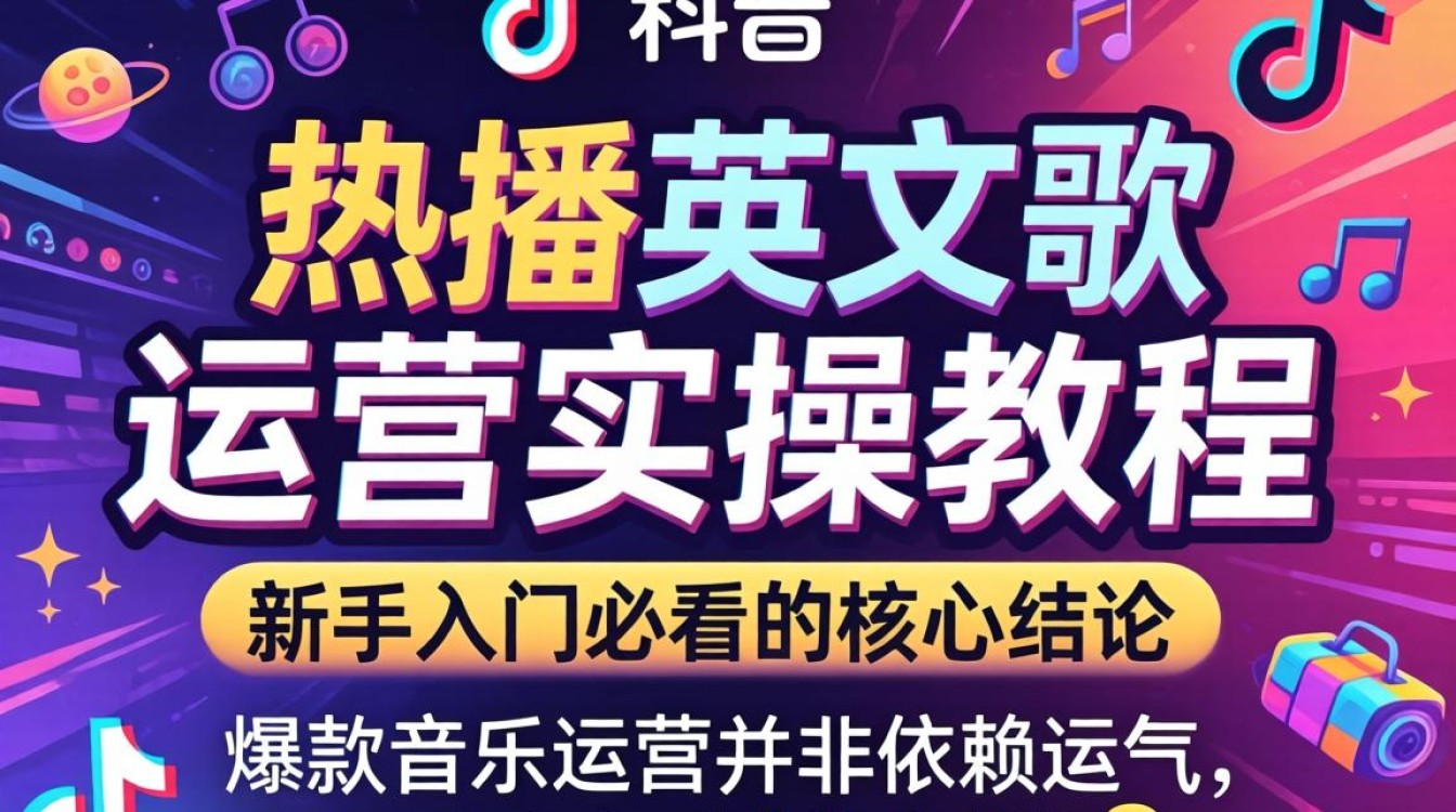 TikTok 热播英文歌怎么运营