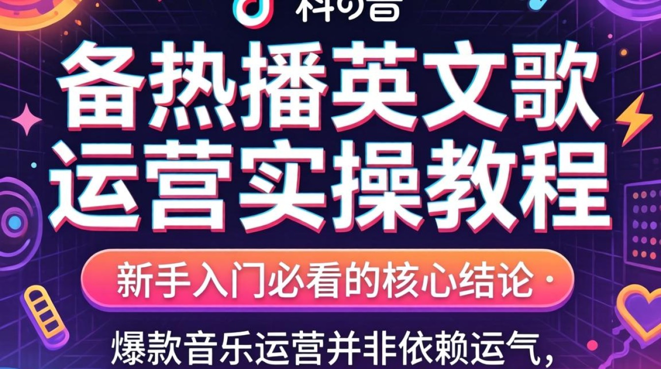 TikTok 热播英文歌怎么运营