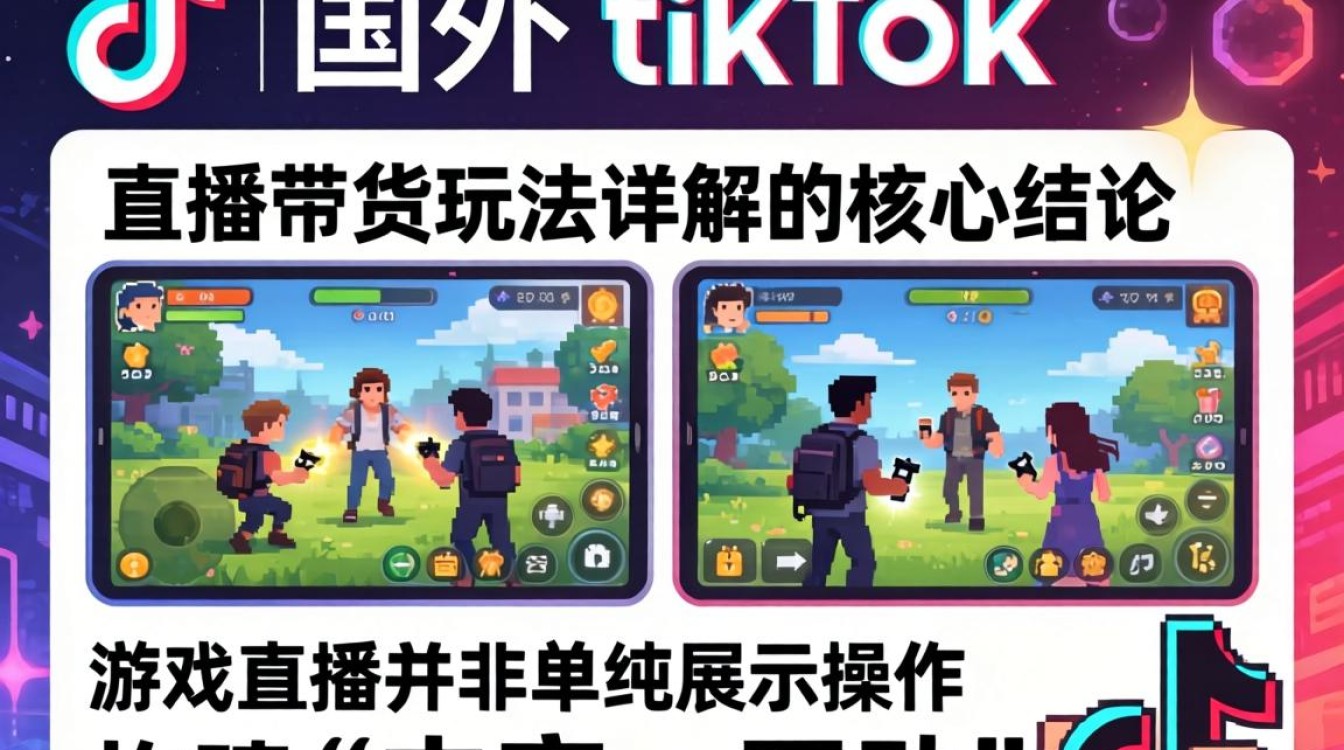 抖音国外tiktok有游戏视频 直播带货玩法详解