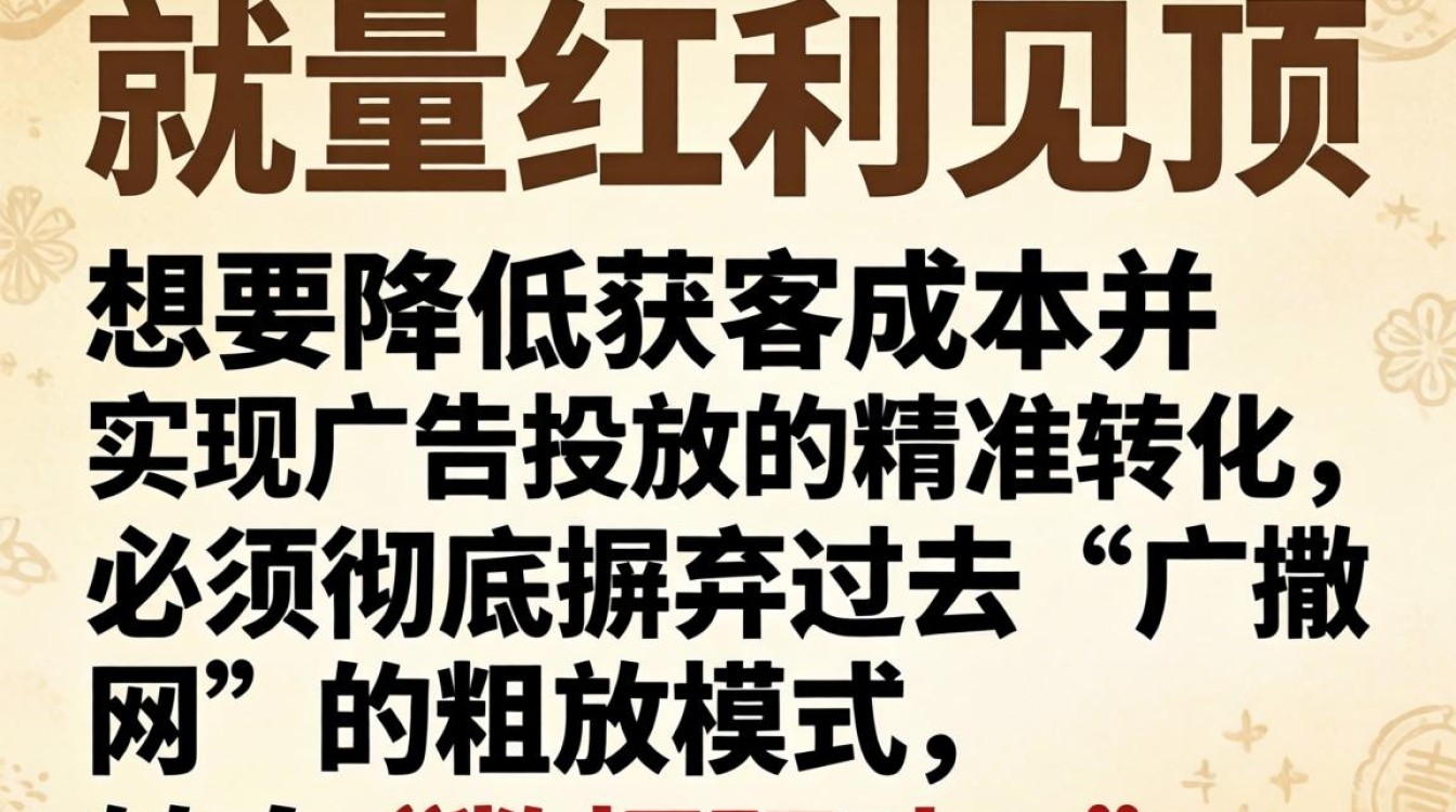 降低获客成本广告投放怎么做