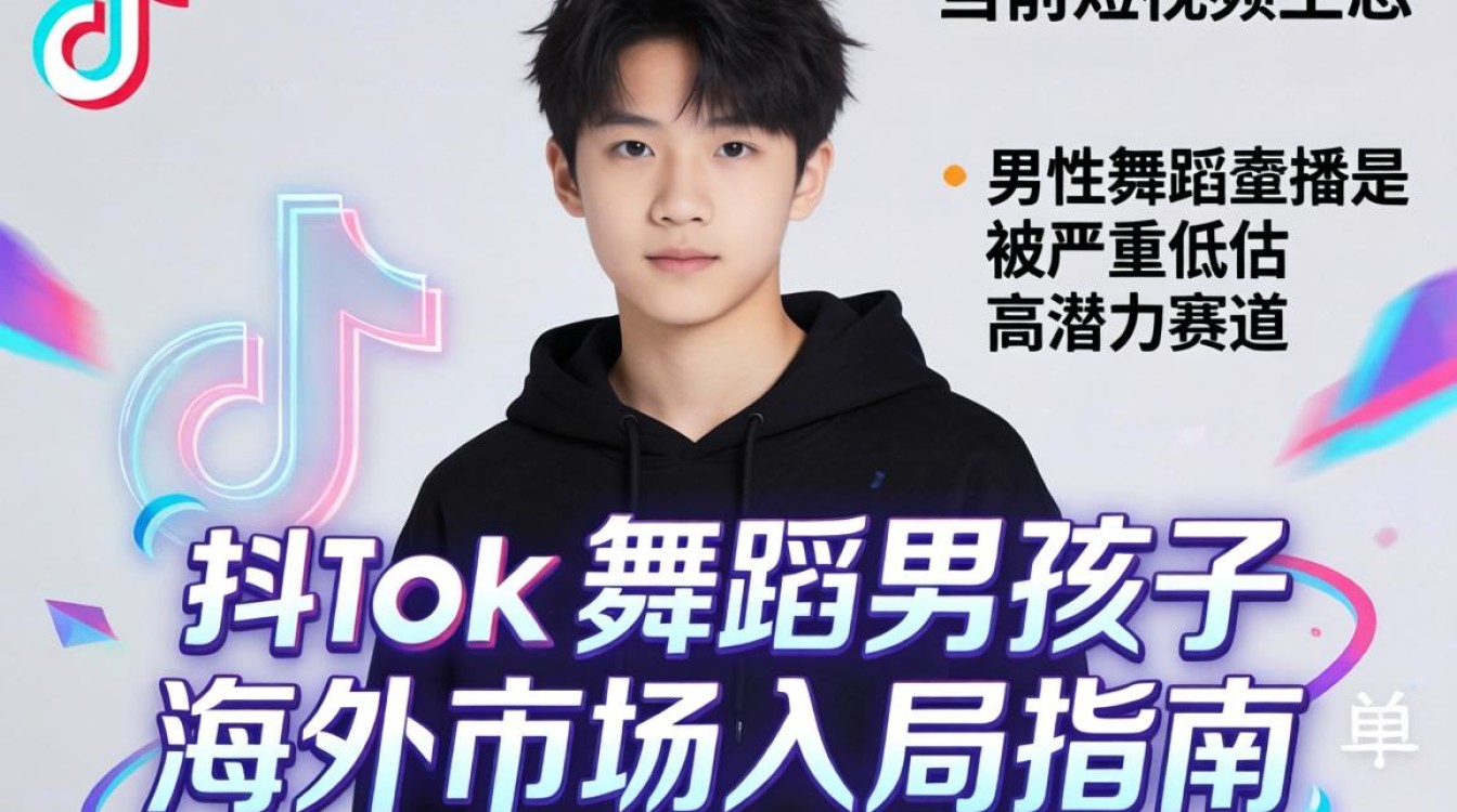 TikTok 舞蹈男孩子 海外市场入局指南