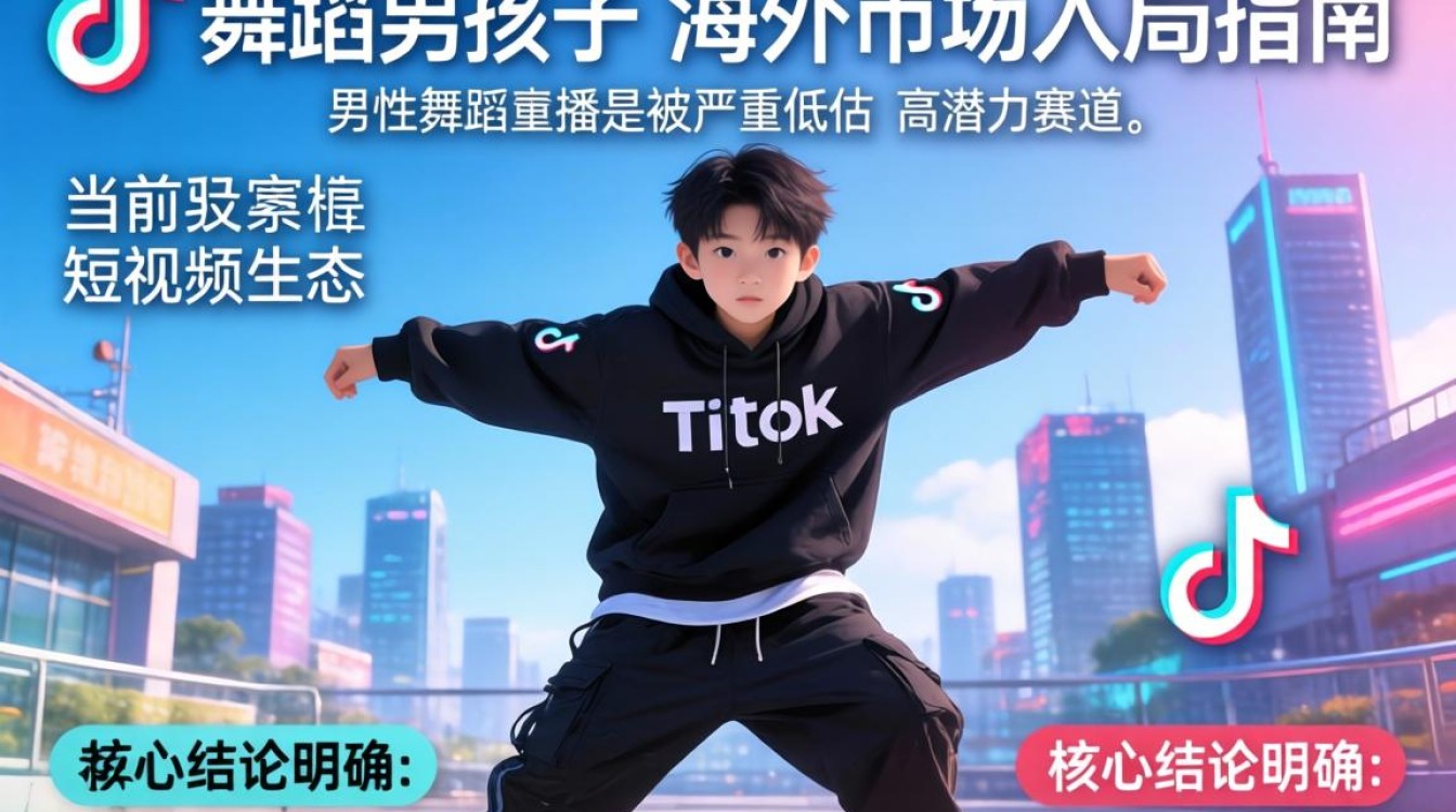 TikTok 舞蹈男孩子 海外市场入局指南