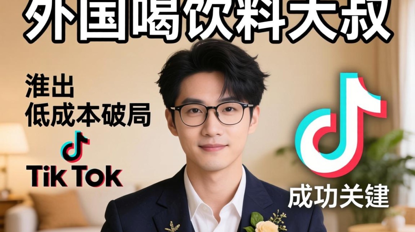 TikTok 外国喝饮料大叔出海运营指南