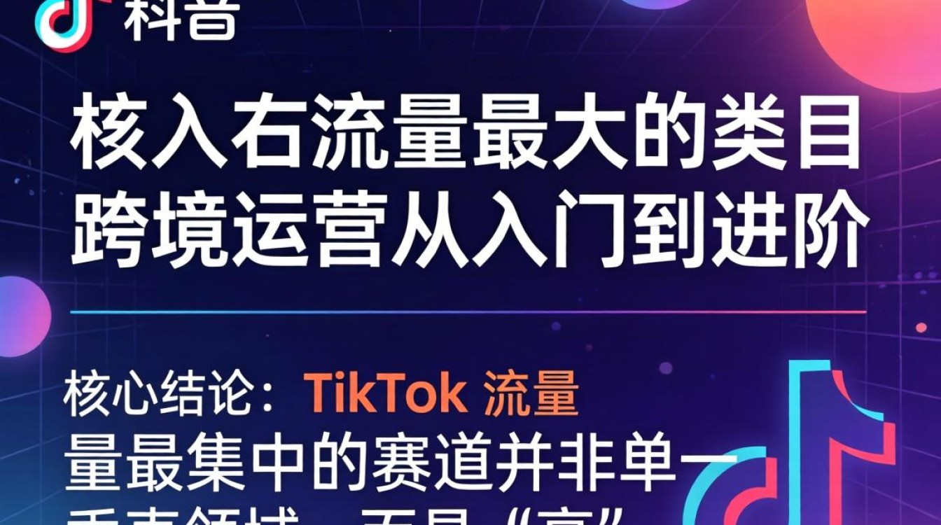 TikTok 流量最大的类目是什么