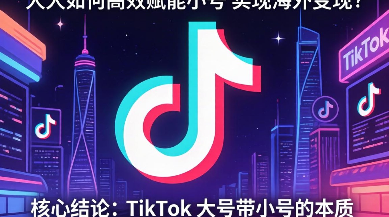 TikTok 大号怎么带小号