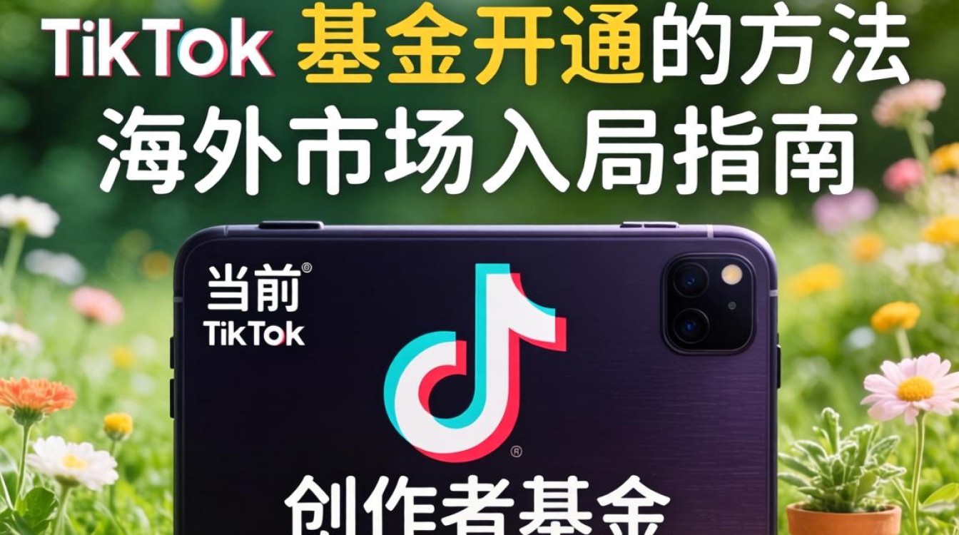 TikTok 基金开通的方法