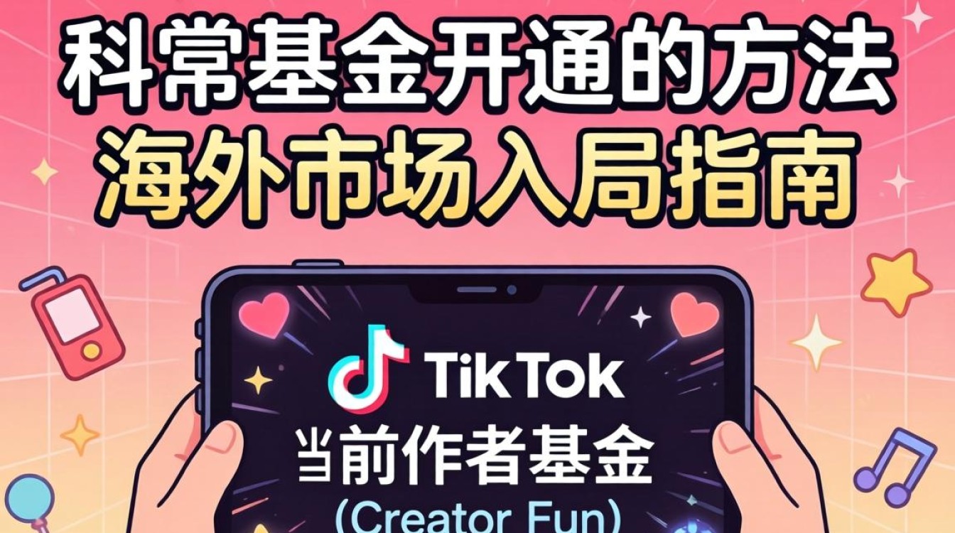 TikTok 基金开通的方法