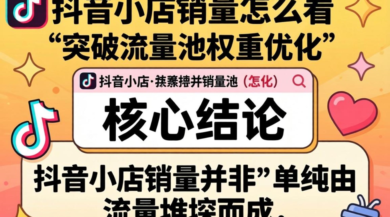 抖音小店整体销量怎么看