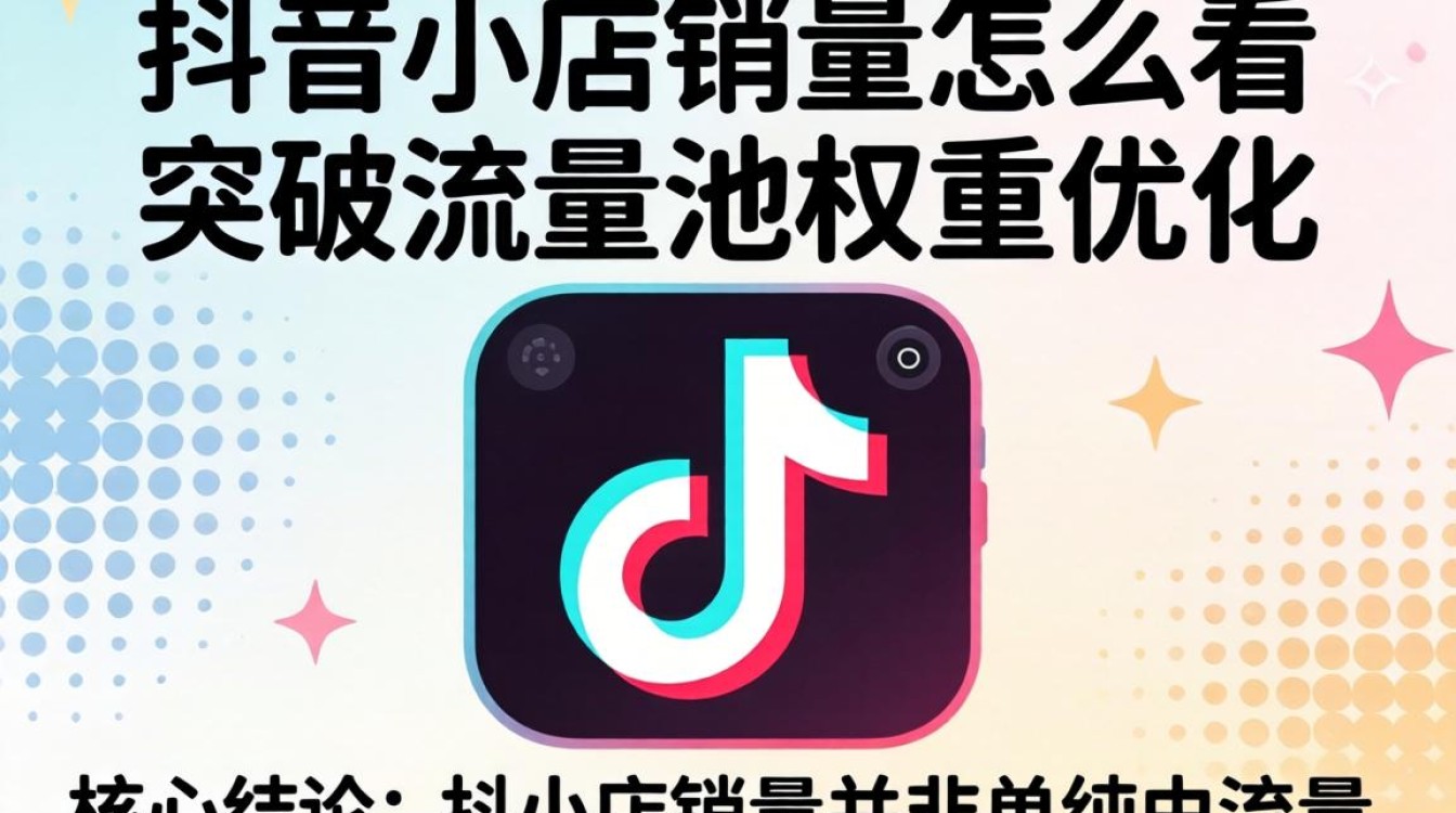 抖音小店整体销量怎么看