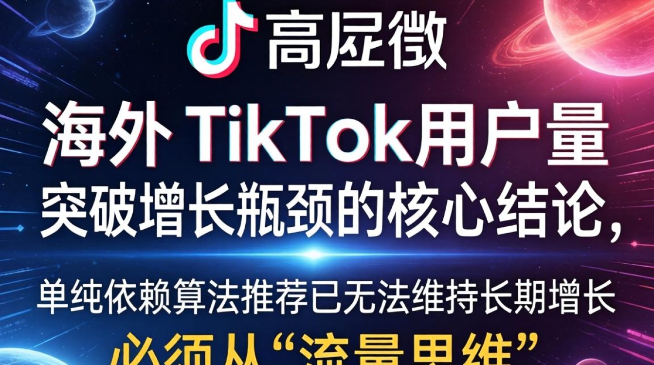 高级运营海外TikTok用户量如何突破增长瓶颈
