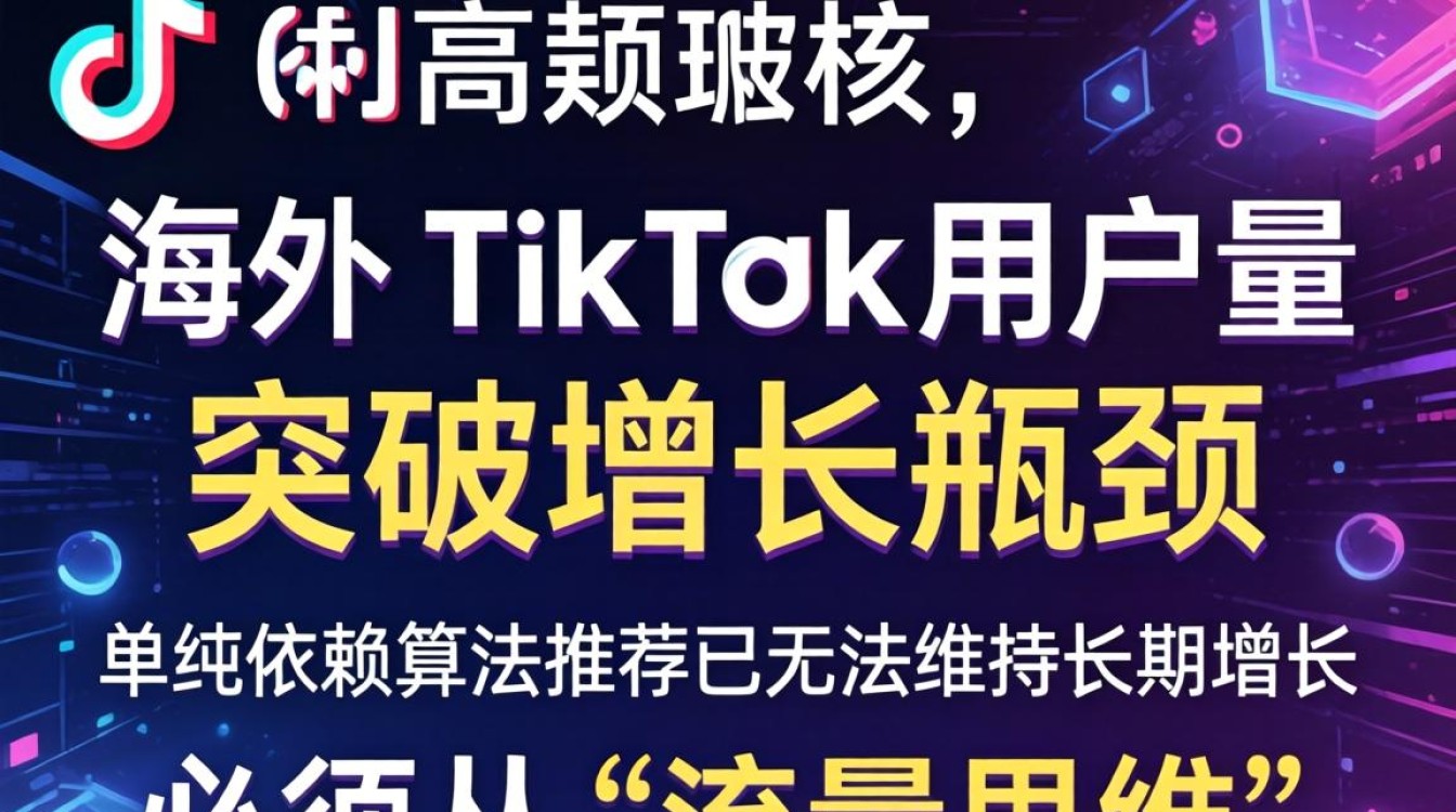 高级运营海外TikTok用户量如何突破增长瓶颈