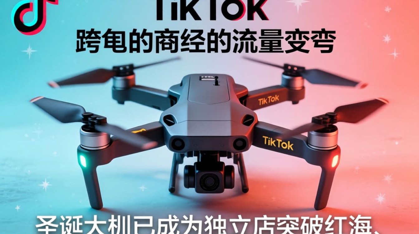 TikTok 圣诞无人机独立站建站海外电商指南
