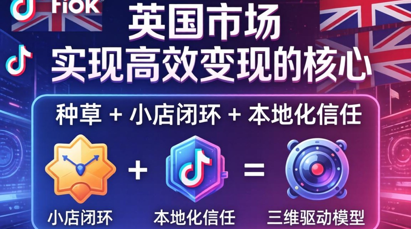 TikTok 英国小店 app 如何运营变现