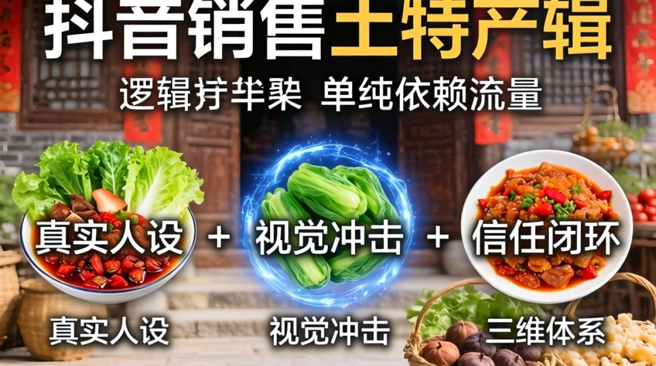 抖音怎么可以卖土特产呢