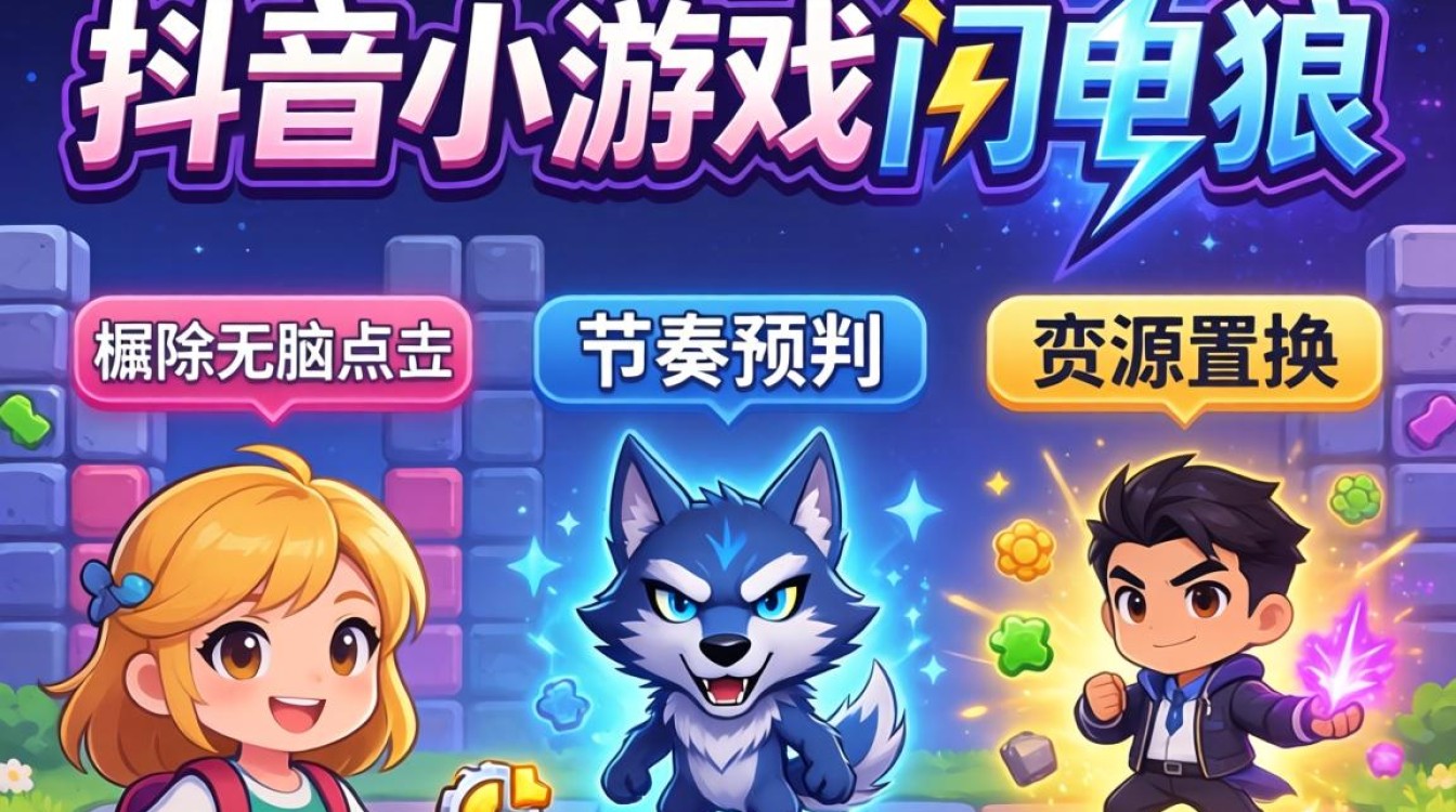 抖音小游戏闪电狼怎么过