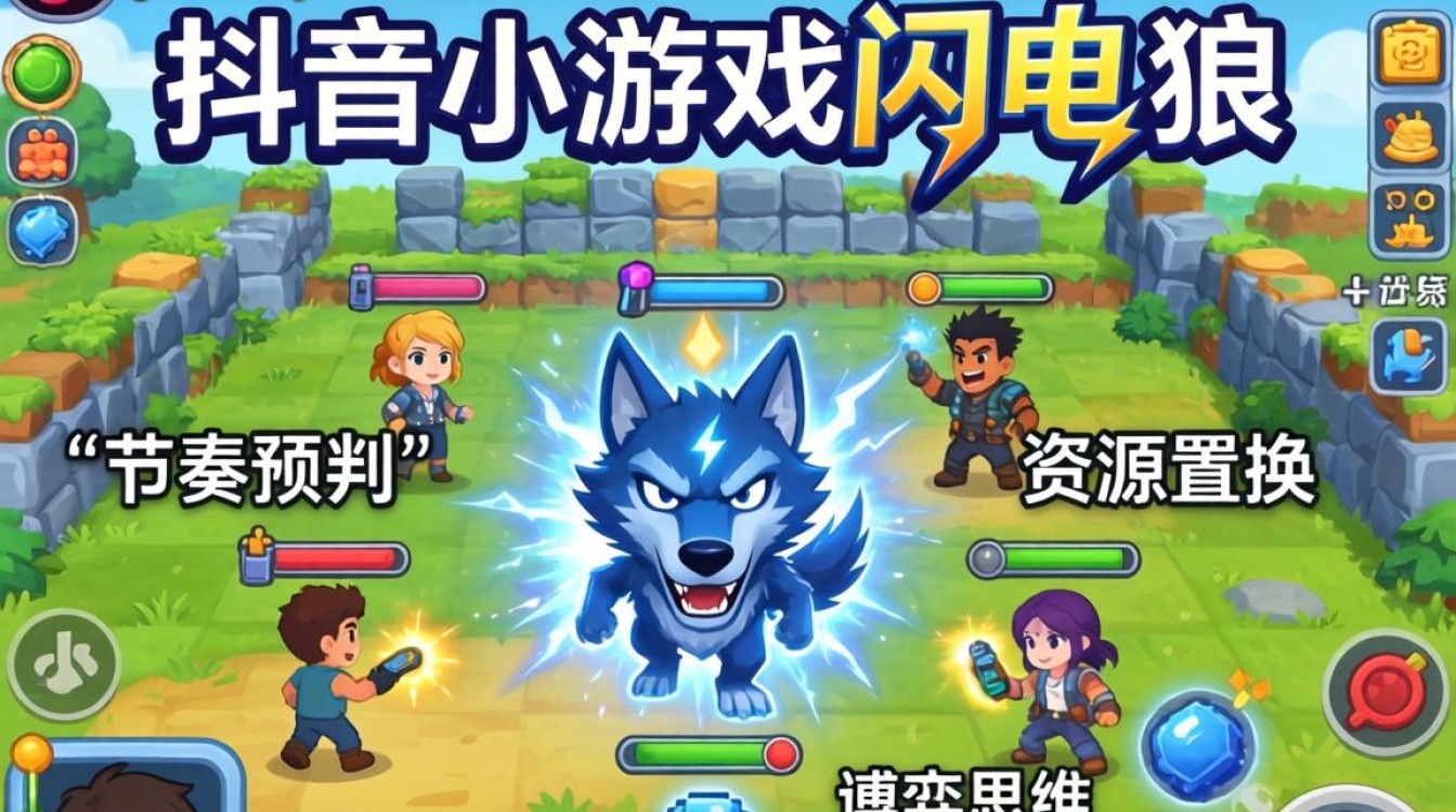 抖音小游戏闪电狼怎么过